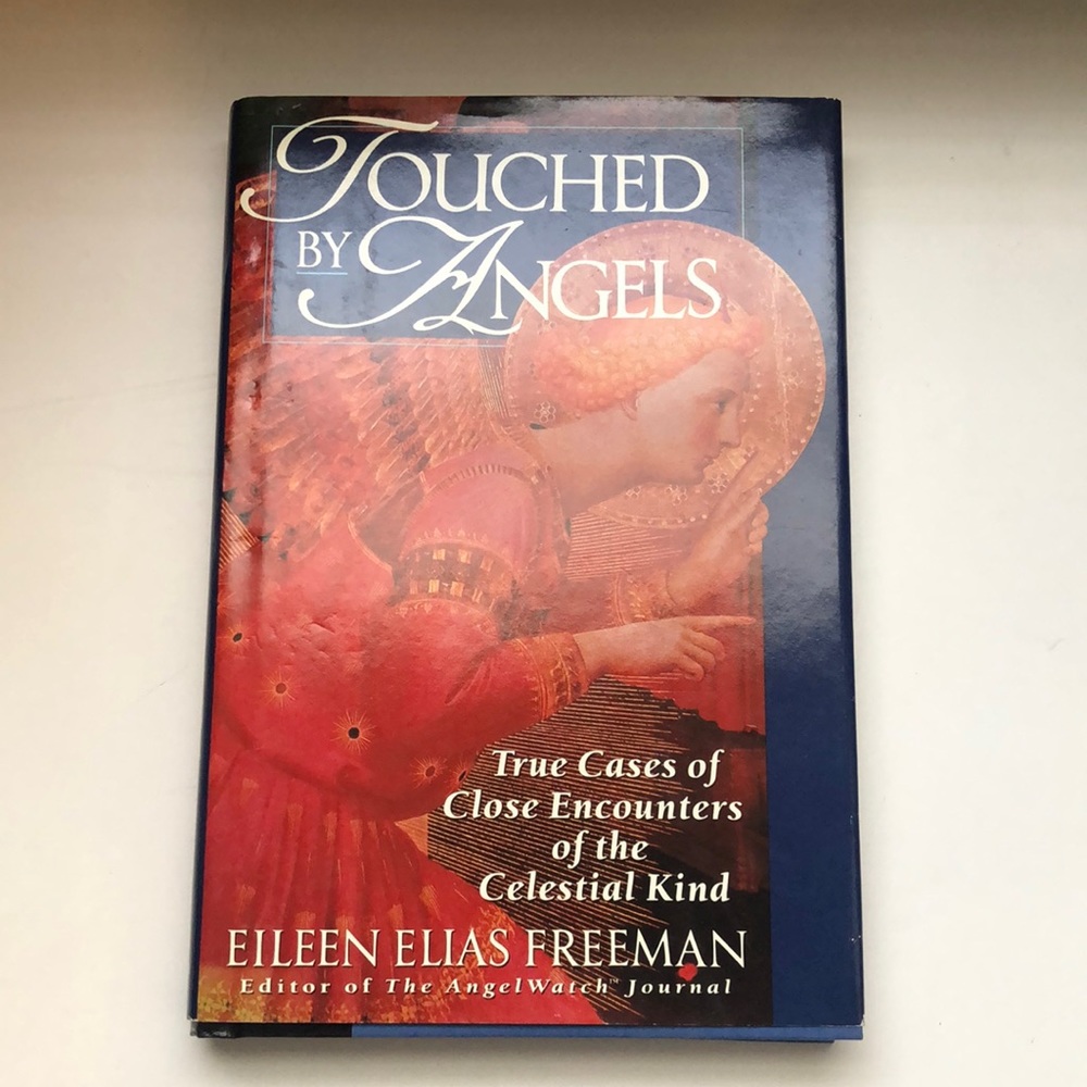 Hardcover Book Touched By Angels By Eileen Freeman Harcover Book & Dust Jacket